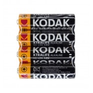 Батарейка АА, Kodak Extra Life, лужна, alkaline LR6, 1,5V, 4шт/уп